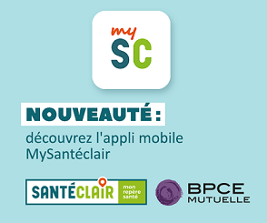 Appli mobile Santéclair