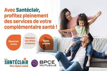 Accédez au x service de Santeclair