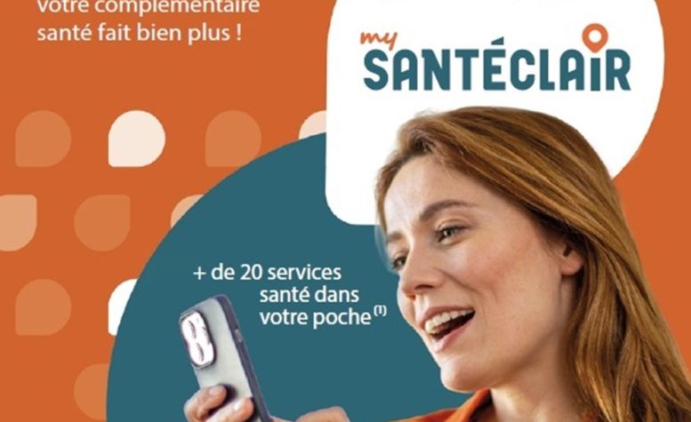 Couverture Dépliant Santéclair